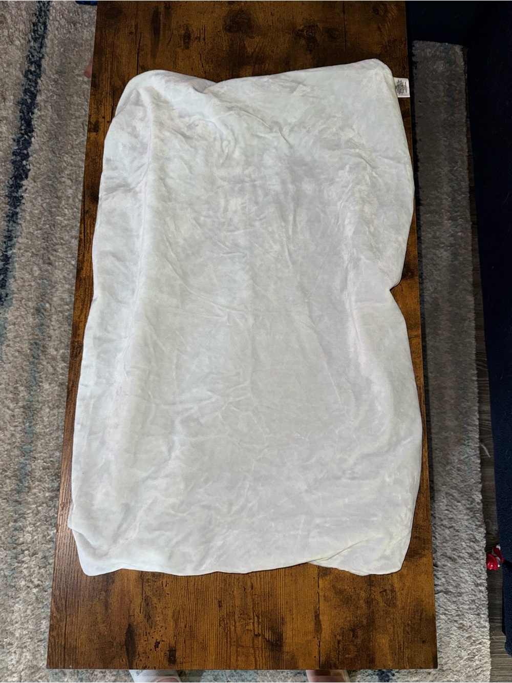 Soft Plush velvet crib sheet